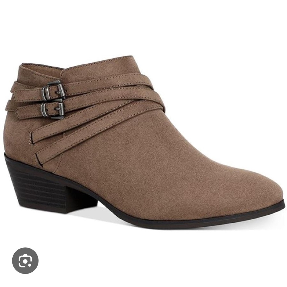 Style & Co. Women's Taupe Ankle Booties